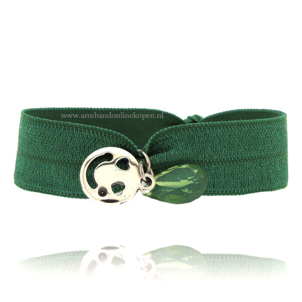 happiness armbandje smiley zilver